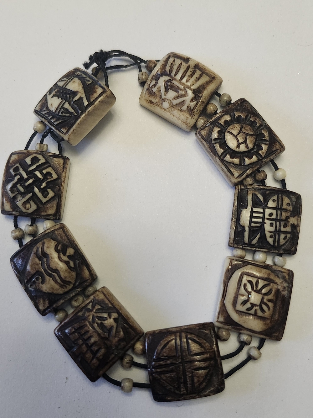Rare Himalayan Bovine Bone Bracelet